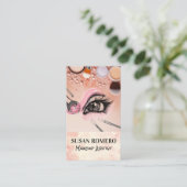 メイクアップブラシと基礎 | 目のまぶし 予約カード (スタンド正面)