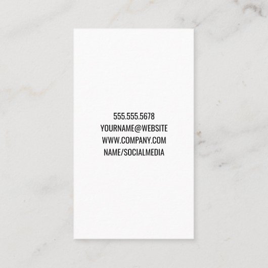 メイクアップブラシセット | グラデモダンィティカラフル 名刺 (裏面)