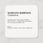 メイクアップブラシ粉 | アイシャドパレット 予約カード (裏面)