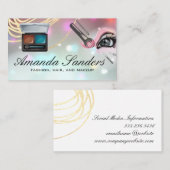 メイクアップブラシ |グロー《写真》ぼけ味 名刺 (正面/裏面)