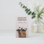 メイクアップブラシ |メイクアップアーティスト 予約カード (スタンド正面)