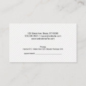 メイクアップブラシ |目の点滅 予約カード (裏面)