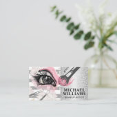 メイクアップブラシ | 目 名刺 (スタンド正面)