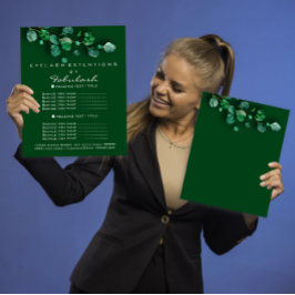 メイクアップヘアサロンウッドランドユーカリオーガニック チラシ