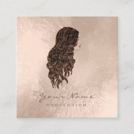 メイクアップヘアドライザーラッシュマーメイドスクエア スクエア名刺