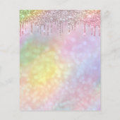 メイクアップホログラフサロンバラ価格表明細 チラシ (裏面)