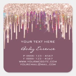 メイクアップホログラフ駆動バラ製品 スクエアシール