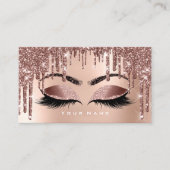 メイクアップラッシュグリッターバラ爪、 ネイルアイスキニー 名刺 (正面)