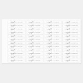メイクアップラベル – リップグロス、バーム、シャップスティック、マスカラ ラベル (シート)