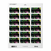 メイクアップリップグロスブライトジャングルドゥードルブラック ラベル (フルシート)