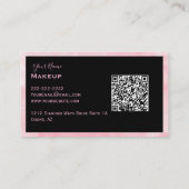 メイクアップレディーピンク 名刺 (裏面)