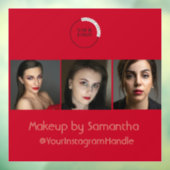 メイクアップ事業用ウィンドウステッカー ウィンドウサイン (シート3)