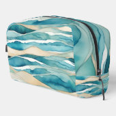 メイクアップ化粧品トイレタリーバッグ海波 ドップキット (右コーナー)