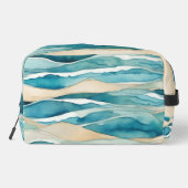 メイクアップ化粧品トイレタリーバッグ海波 ドップキット (裏面)