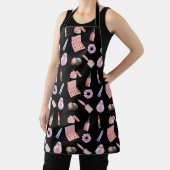 メイクアップ化粧品美しいパターン化粧品 エプロン (インサイチュ)