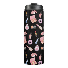 メイクアップ化粧品美しいパターン化粧品 タンブラー