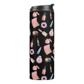 メイクアップ化粧品美しいパターン化粧品 タンブラー (回転左)