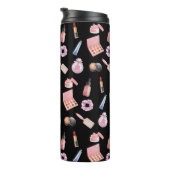 メイクアップ化粧品美しいパターン化粧品 タンブラー (回転右)