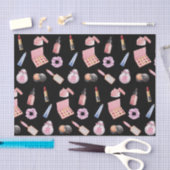 メイクアップ化粧品美しいパターン化粧品 薄葉紙 (クラフト)