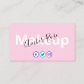 メイクアップ名刺 名刺 (正面)