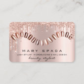 メイクアップ爪、 ネイルマニキュアバラスパークファッションルクス 名刺 (正面)