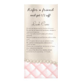 メイクアップ目のラッシュピアスVIPラッ気にクカード ラックカード (裏面)