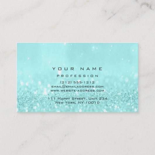 メイクアップ眉毛まつグリッター海金ゴールド 名刺 (裏面)