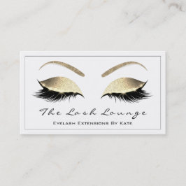 メイクアップ眉毛まつグリッター金ゴールドホワイトブラック1 名刺