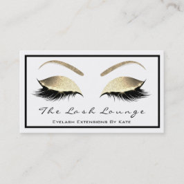 メイクアップ眉毛まつグリッター金ゴールドホワイトブラック2 名刺