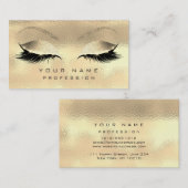 メイクアップ眉毛まぶしグリッターダイヤモンドスパークリーVIP 名刺 (正面/裏面)