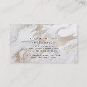 メイクアップ眉毛まぶしグリッター大理石輝 名刺 (裏面)