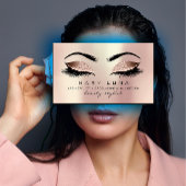 メイクアップ眉毛ラッシュバラ金ゴールドピンク赤面グリッター 名刺