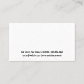 メイクアップ美しいアクセサリ | 唇 名刺 (裏面)