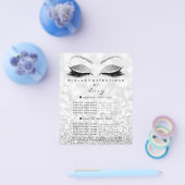 メイクアップ美しいサロングリッター価格表1ページ チラシ (シングル)