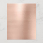 メイクアップ美しいサロンバラグリッターフライヤーブラウンズラッシュ チラシ (裏面)