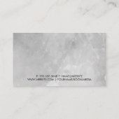 メイクアップ美しいロゴ | 化粧品 ロイヤリティカード (裏面)