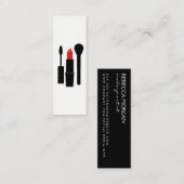 メイクアップ美しい スキニー名刺 (正面/裏面)