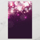 メイクアップ美しい – ピンクグリッタースパークル チラシ (裏面)