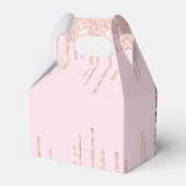 メイクアップ誕生日パパーソナライズされたーティ フェイバーボックス (裏面サイド)