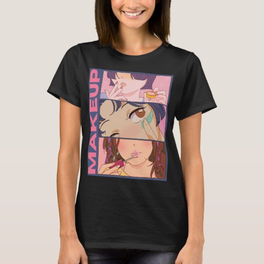 メイクアップ ガールズ Tシャツ (正面)