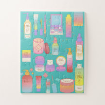 メイクアップ、パズル、