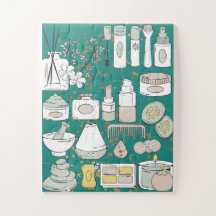 メイクアップ、パズル、