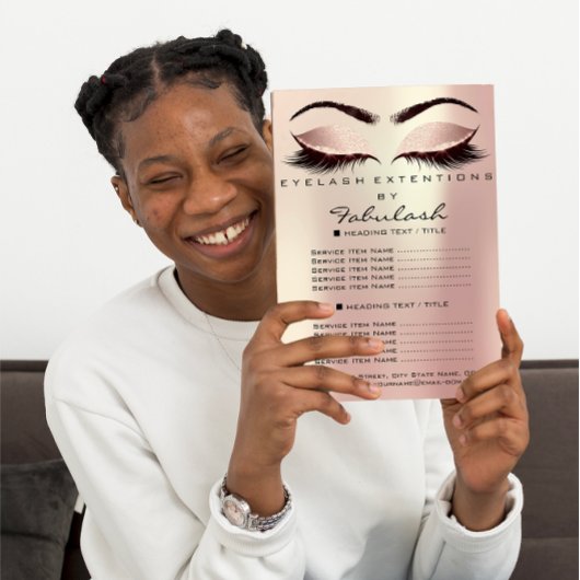 メイクアップ ビューティー サロン ピンク グリッター フライヤー チーク ラッシュ