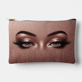 💋 メイクアップ・ファンのためのラメドリップ・ビューティーアート ✨ アクセサリーポーチ