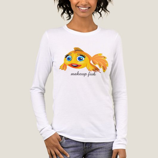 メイクアップ フィッシュ Tシャツ (正面)