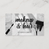 メイクアップ&ヘア 予約カード (正面)