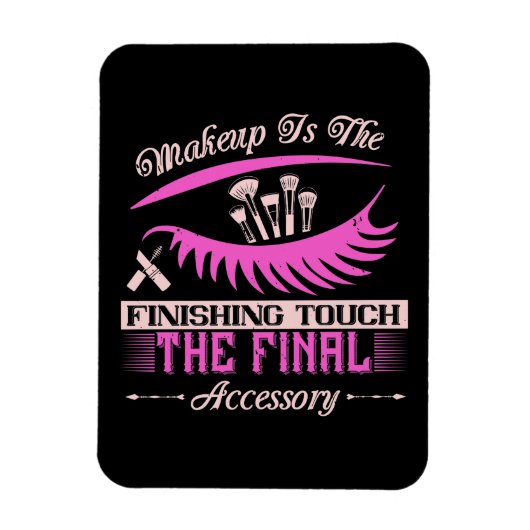 メイクアップ – メイクアップは仕上げTouch マグネット (縦)