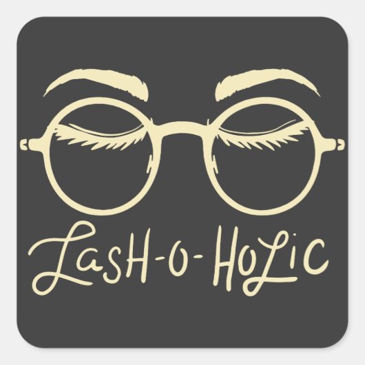 メイクアップ: Lash-O-Holic スクエアシール (正面)