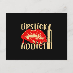 メイクアップ – Lipstick Addict ポストカード