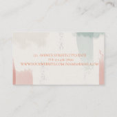 メイクアッモダンプアーティスト水彩画 名刺 (裏面)